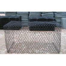 PVC Coated After Galvanized Gabion Mesh / Stone Cage / Gabion Box